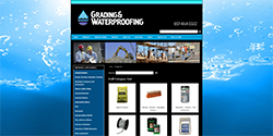 Grading and Waterproofing